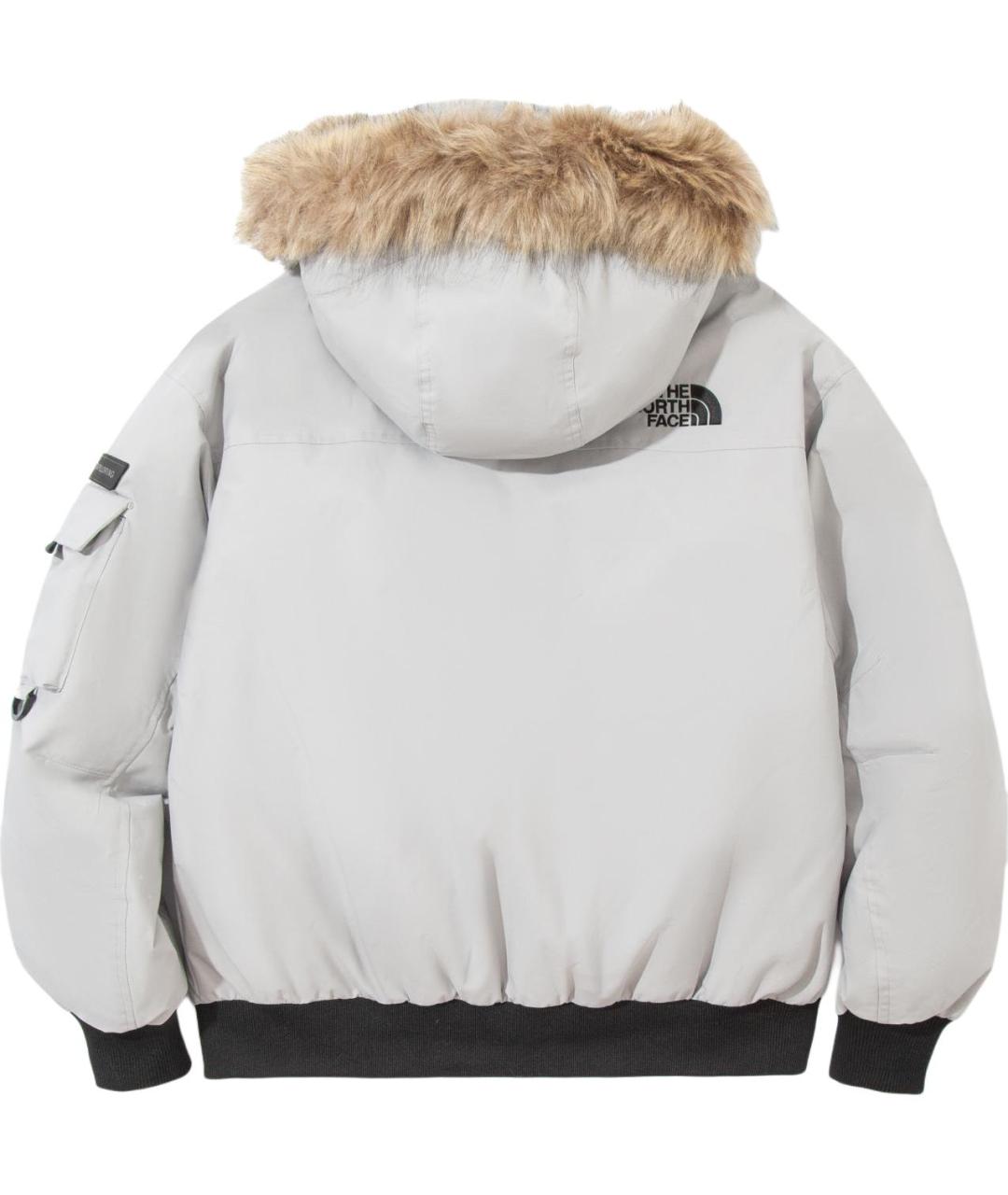 THE NORTH FACE Серый пуховик, фото 2