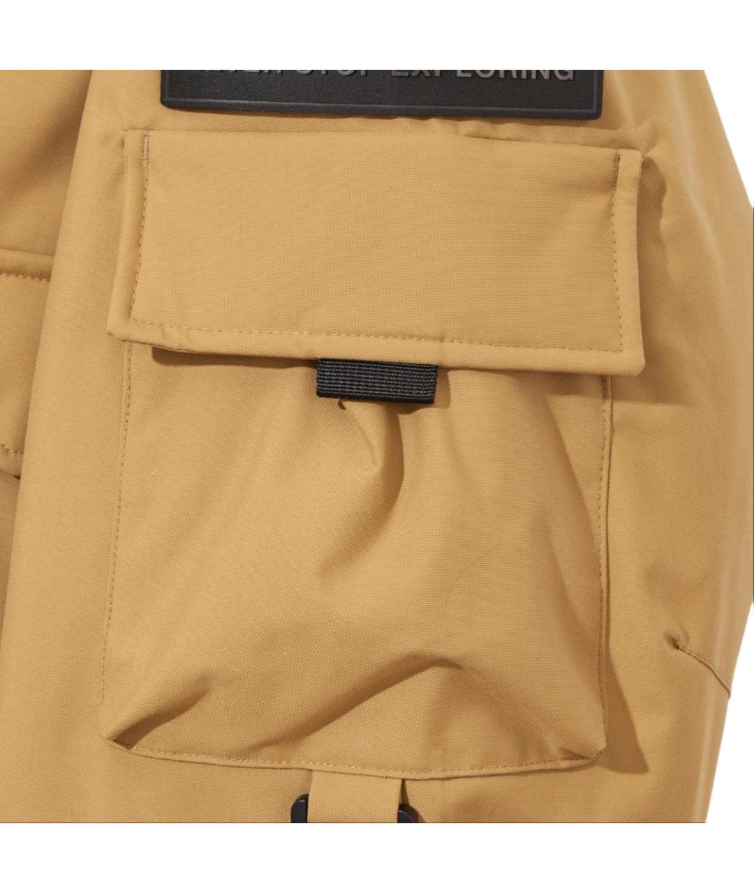 THE NORTH FACE Горчичный пуховик, фото 5