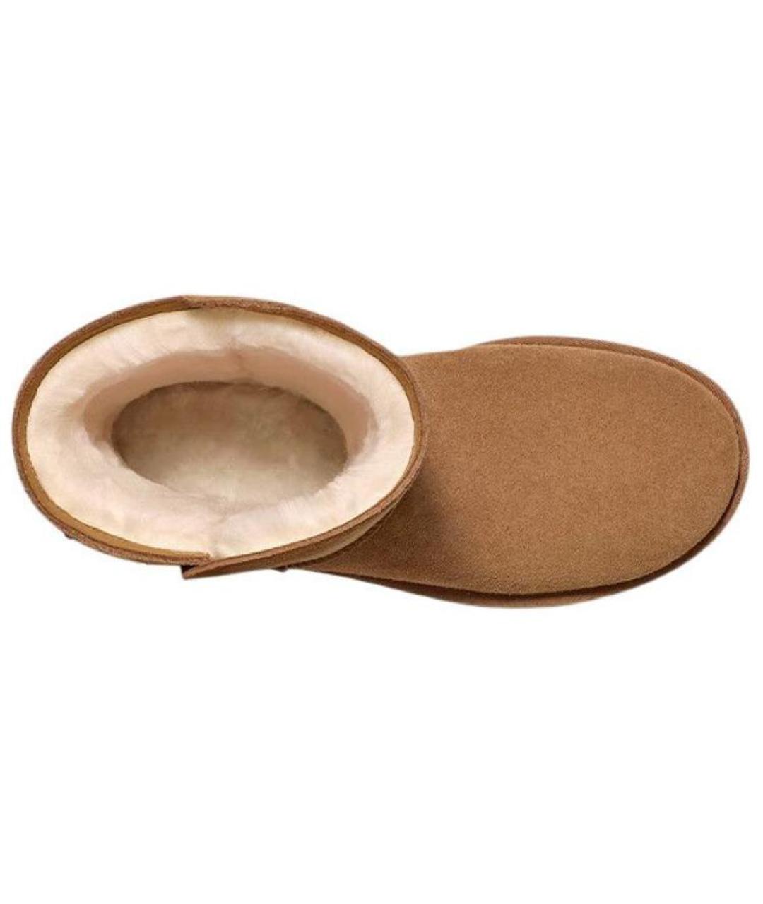 UGG AUSTRALIA Коричневые замшевые ботинки, фото 6