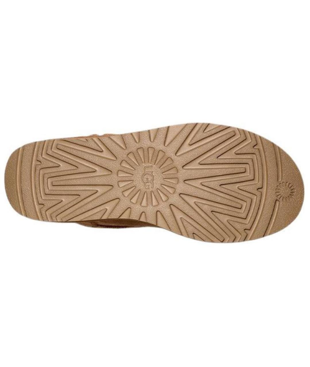 UGG AUSTRALIA Коричневые замшевые ботинки, фото 7