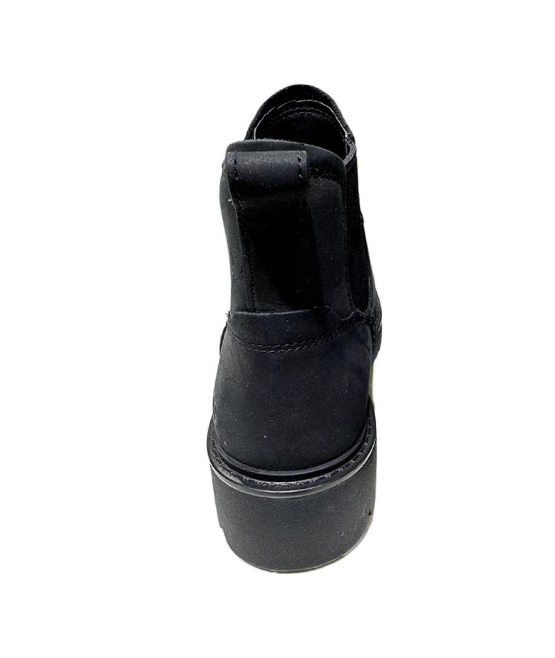 UGG AUSTRALIA Темно-синие кожаные ботинки, фото 3