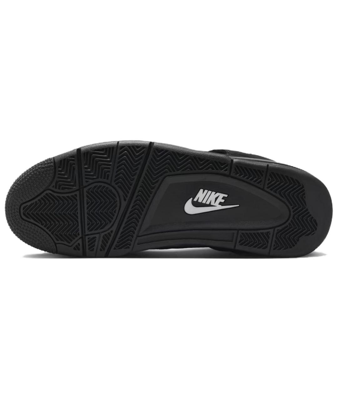 JORDAN Черные нубуковые кроссовки, фото 6