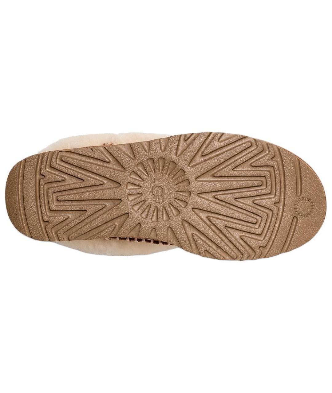 UGG AUSTRALIA Коричневые замшевые ботинки, фото 6