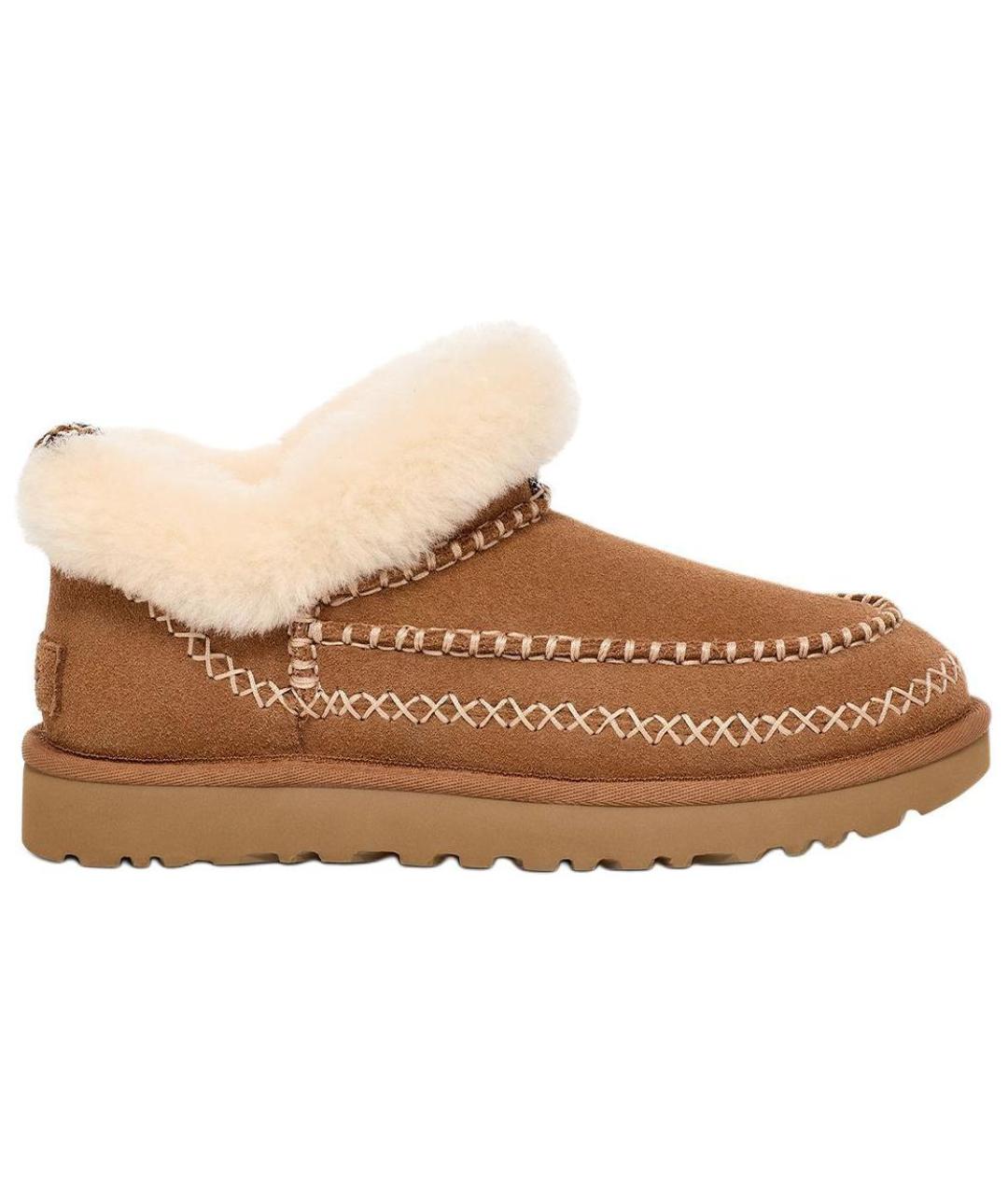 UGG AUSTRALIA Коричневые замшевые ботинки, фото 1