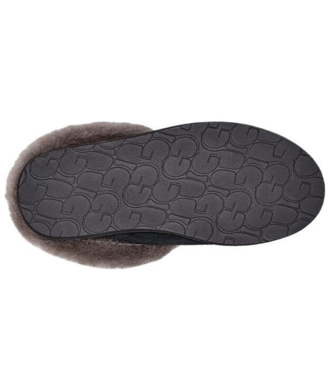 UGG AUSTRALIA Черные замшевые ботинки, фото 6