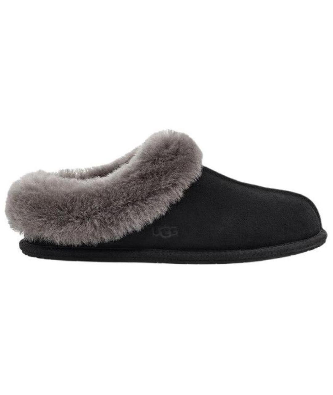 UGG AUSTRALIA Черные замшевые ботинки, фото 1