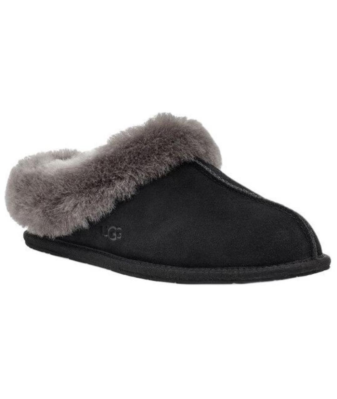 UGG AUSTRALIA Черные замшевые ботинки, фото 3