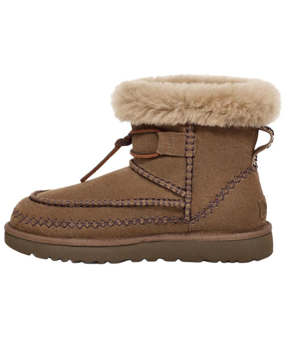 UGG AUSTRALIA Коричневые ботинки, фото 2