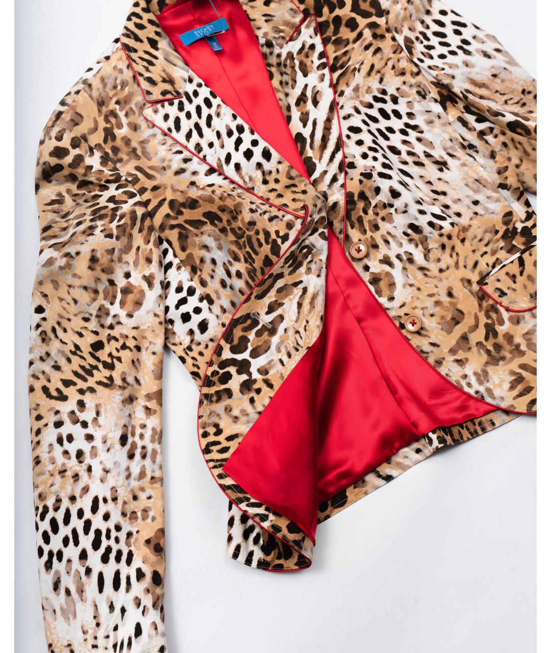 ESCADA Мульти хлопко-эластановый жакет/пиджак, фото 5