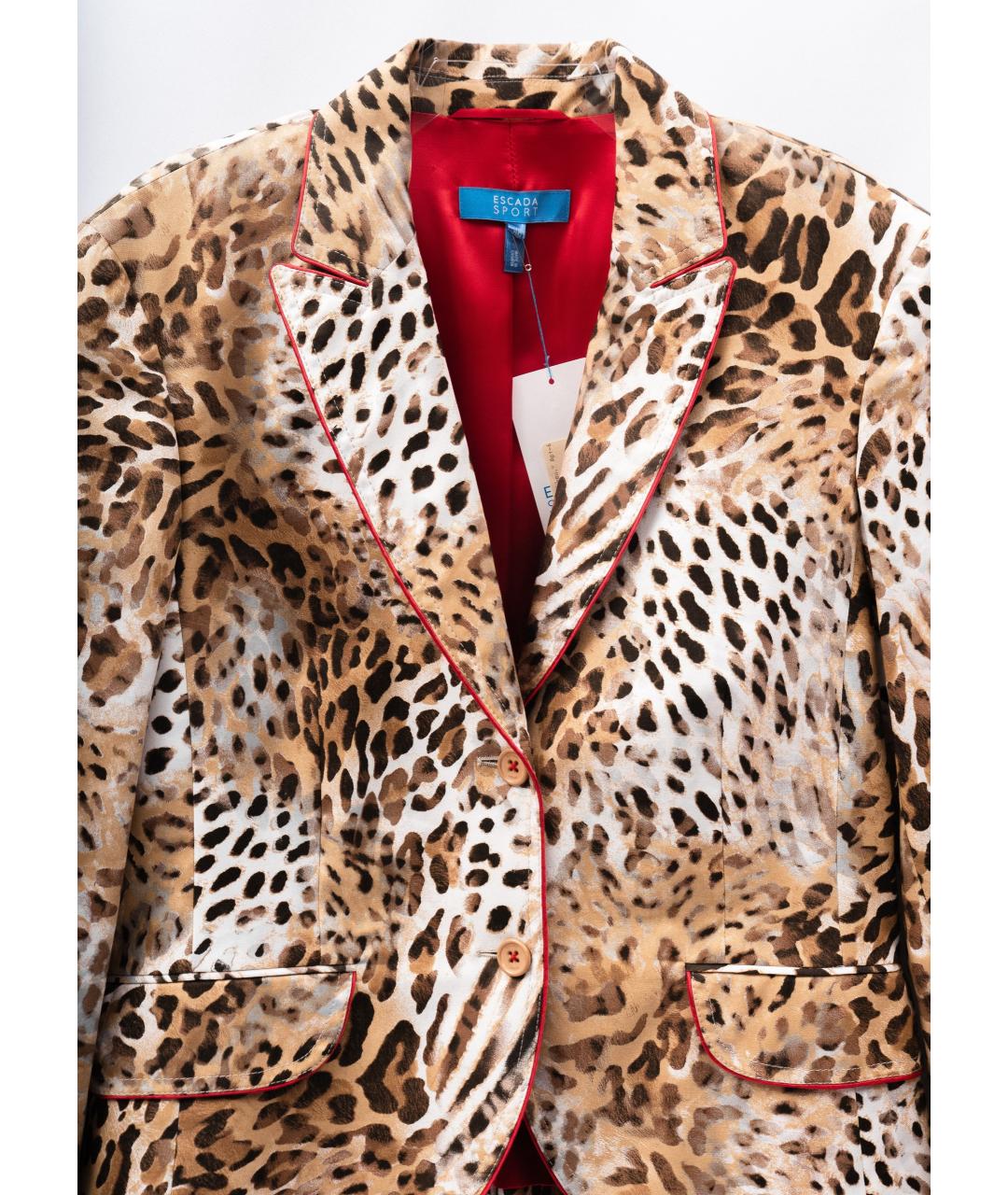 ESCADA Мульти хлопко-эластановый жакет/пиджак, фото 3