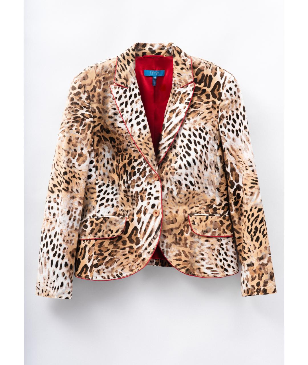 ESCADA Мульти хлопко-эластановый жакет/пиджак, фото 7