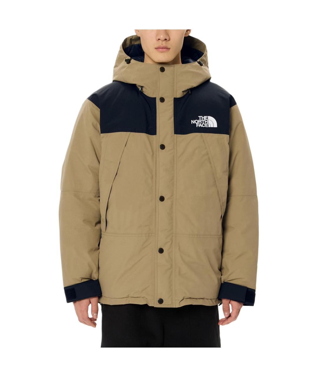 THE NORTH FACE Бежевый пуховик, фото 3