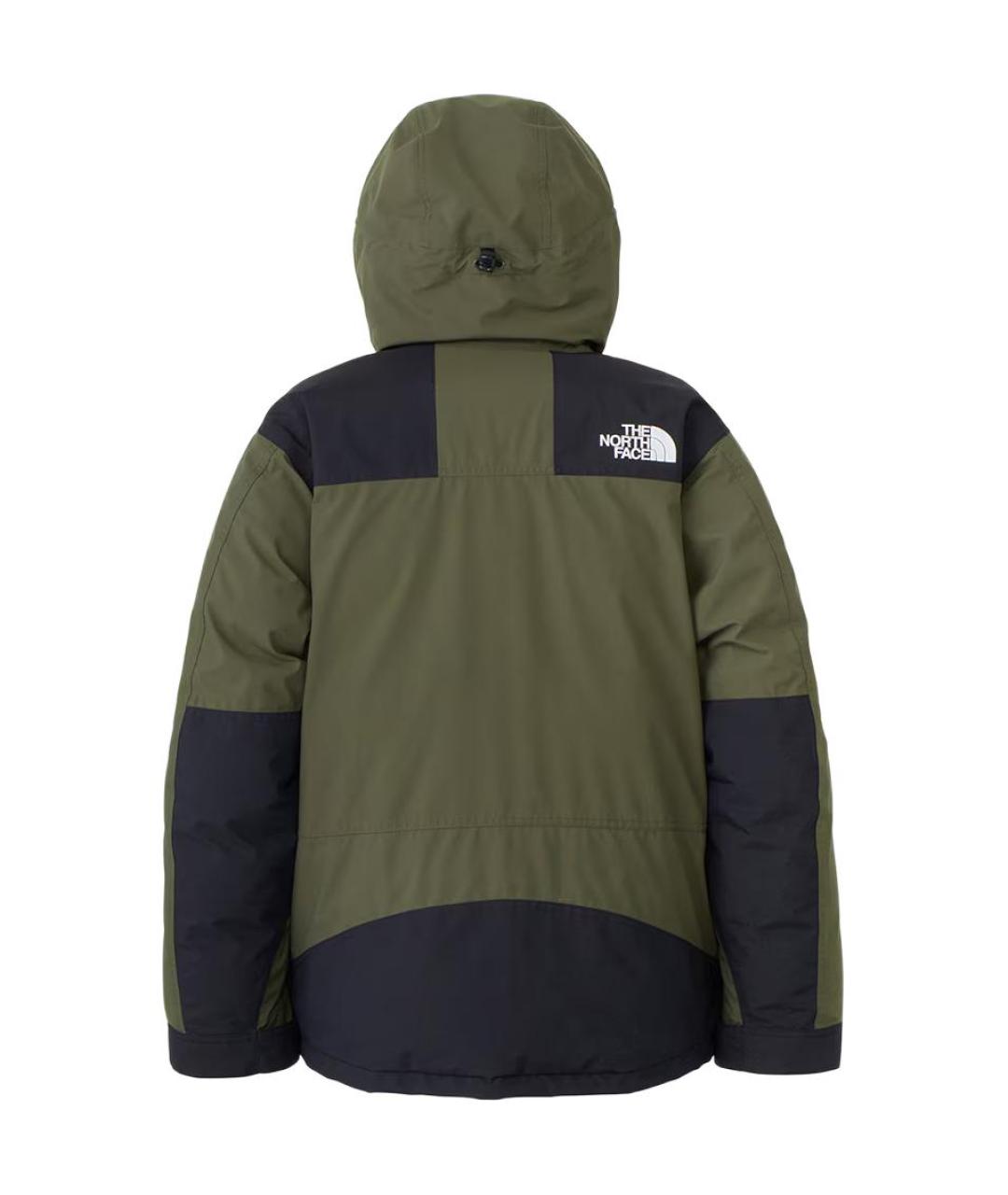 THE NORTH FACE Зеленый полиамидовый пуховик, фото 2