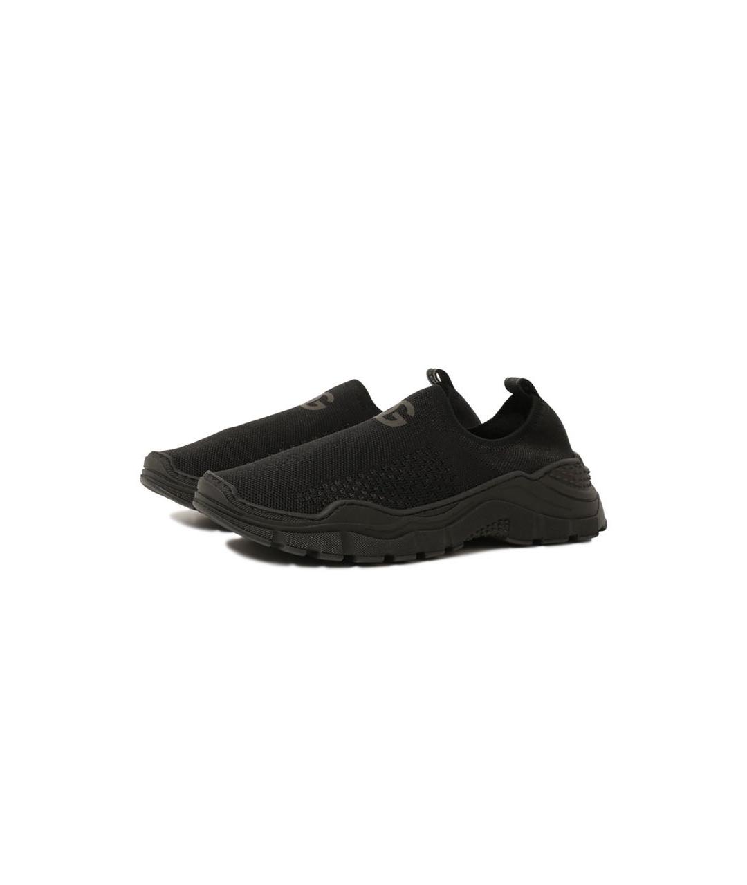 DOLCE & GABBANA KIDS Черные текстильные кеды, фото 8