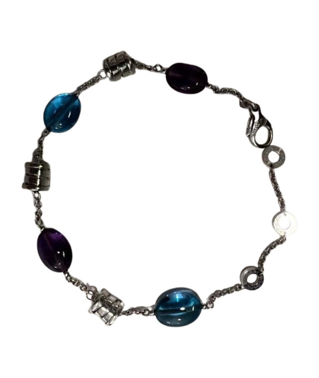 BVLGARI Красный браслет из белого золота, фото 1