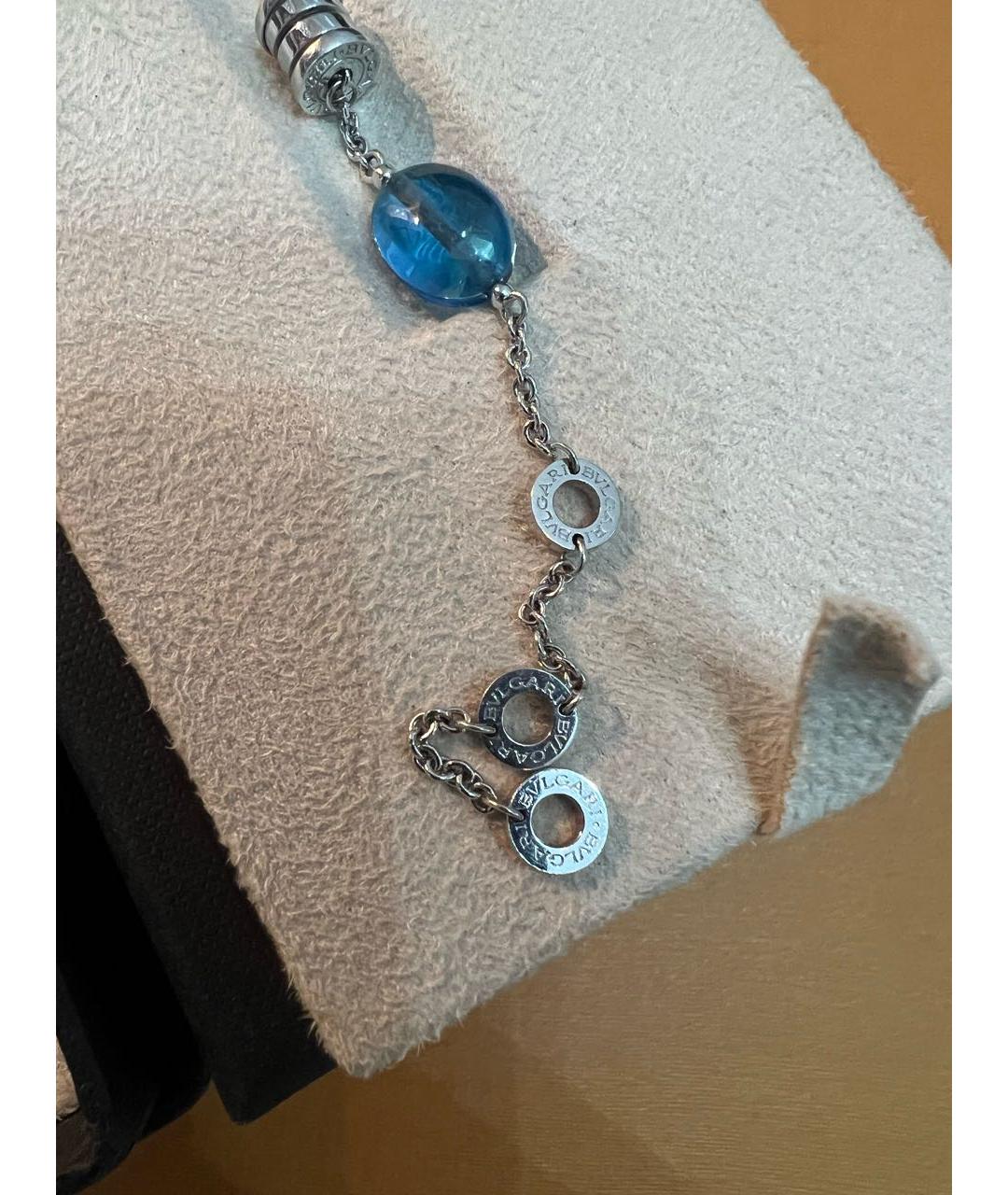 BVLGARI Красный браслет из белого золота, фото 3