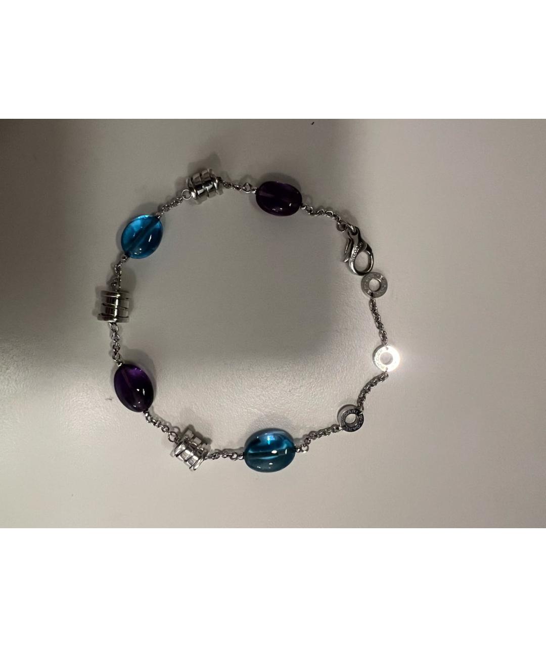 BVLGARI Красный браслет из белого золота, фото 8