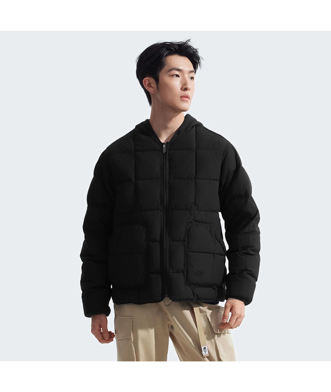 THE NORTH FACE Черная полиамидовая куртка, фото 3