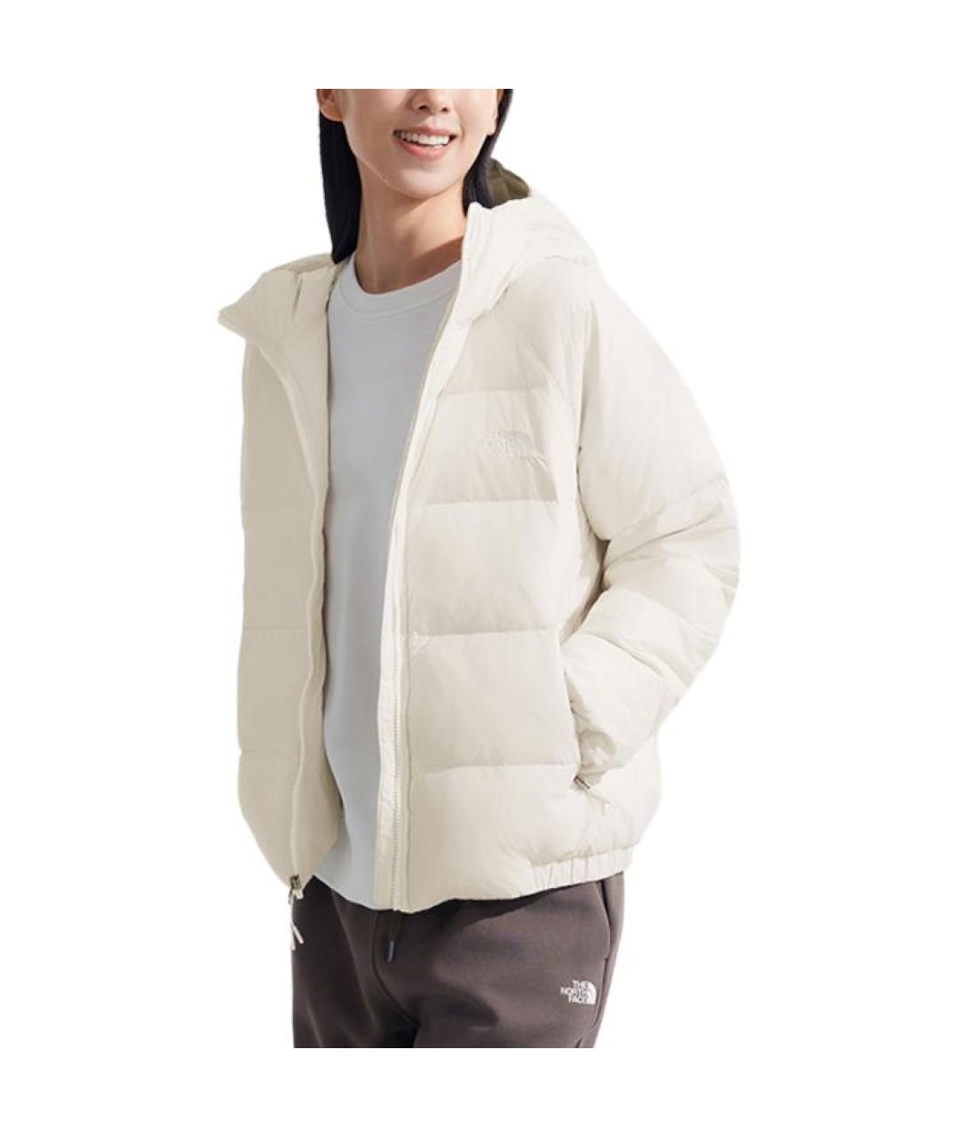THE NORTH FACE Белая полиамидовая куртка, фото 3