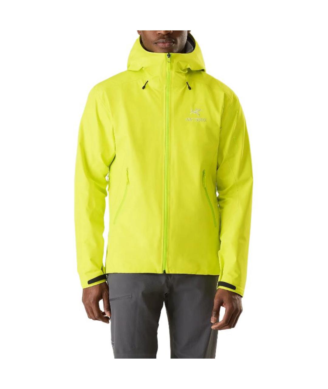 ARCTERYX Салатовая полиамидовая куртка, фото 2