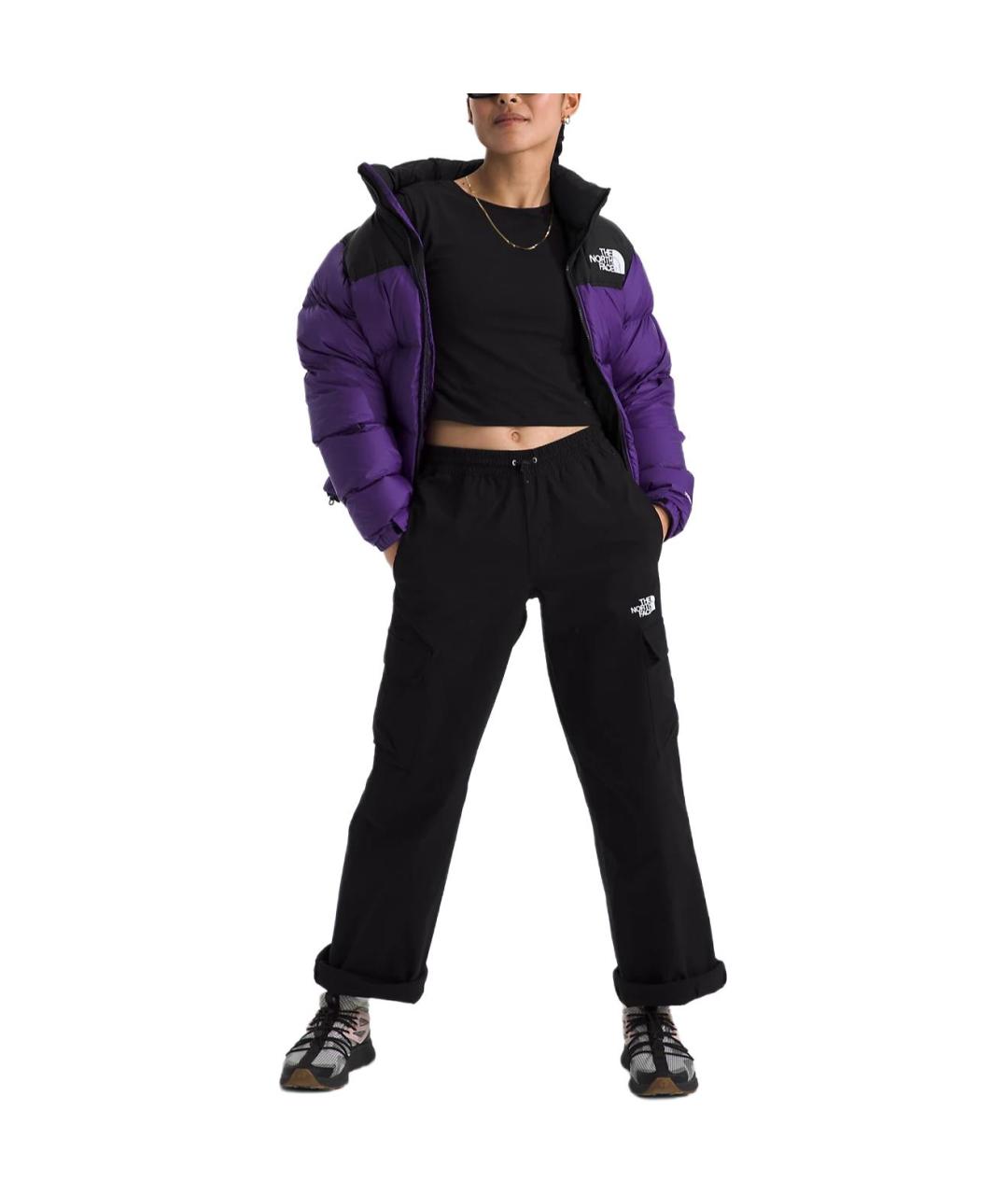 THE NORTH FACE Фиолетовый пуховик, фото 4