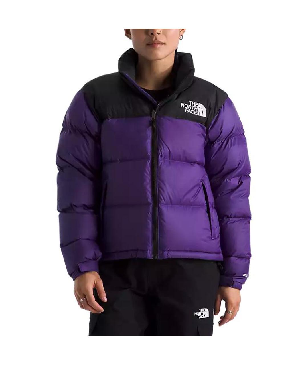 THE NORTH FACE Фиолетовый пуховик, фото 3