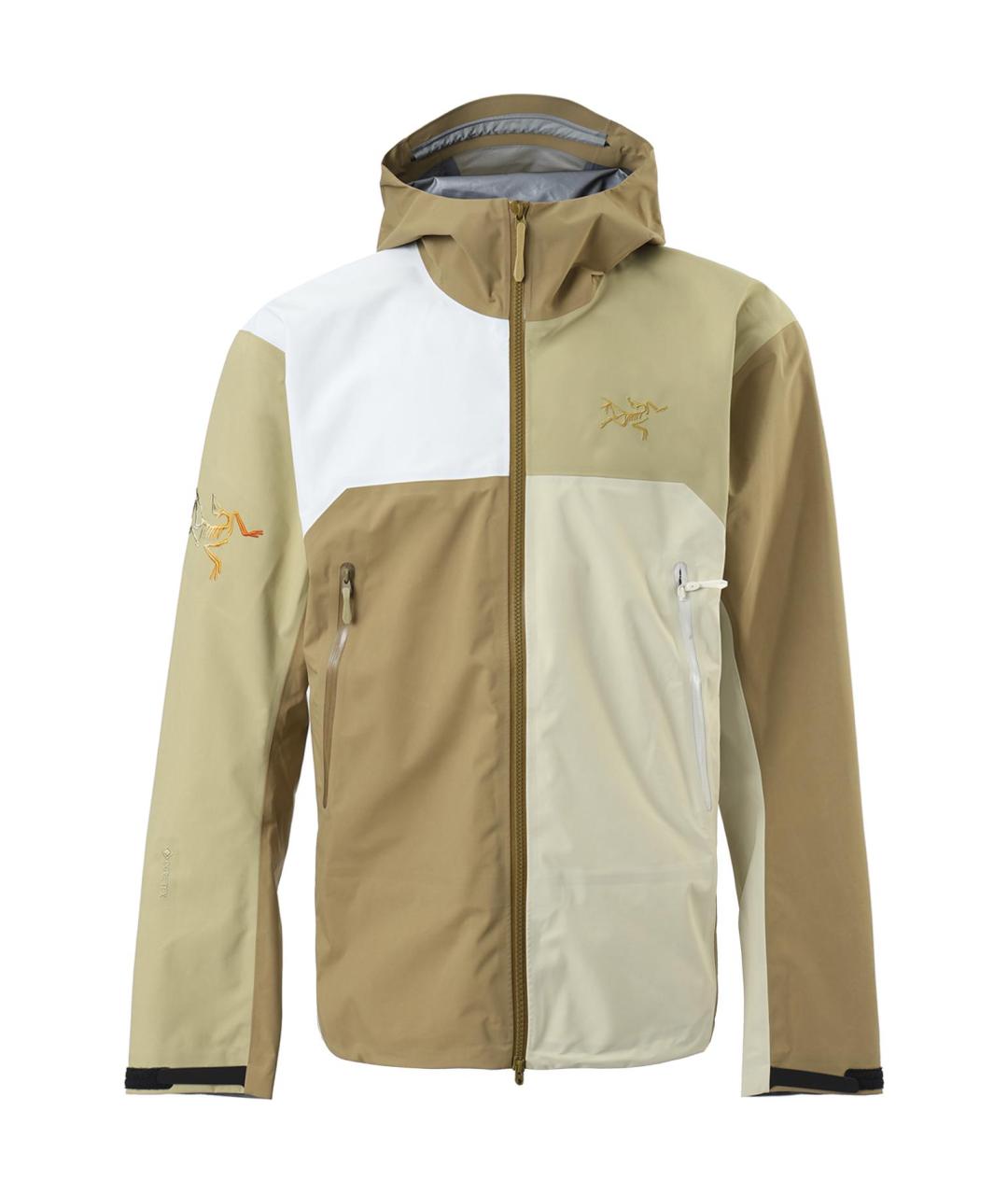 ARCTERYX Бежевая синтетическая спортивная куртка, фото 1