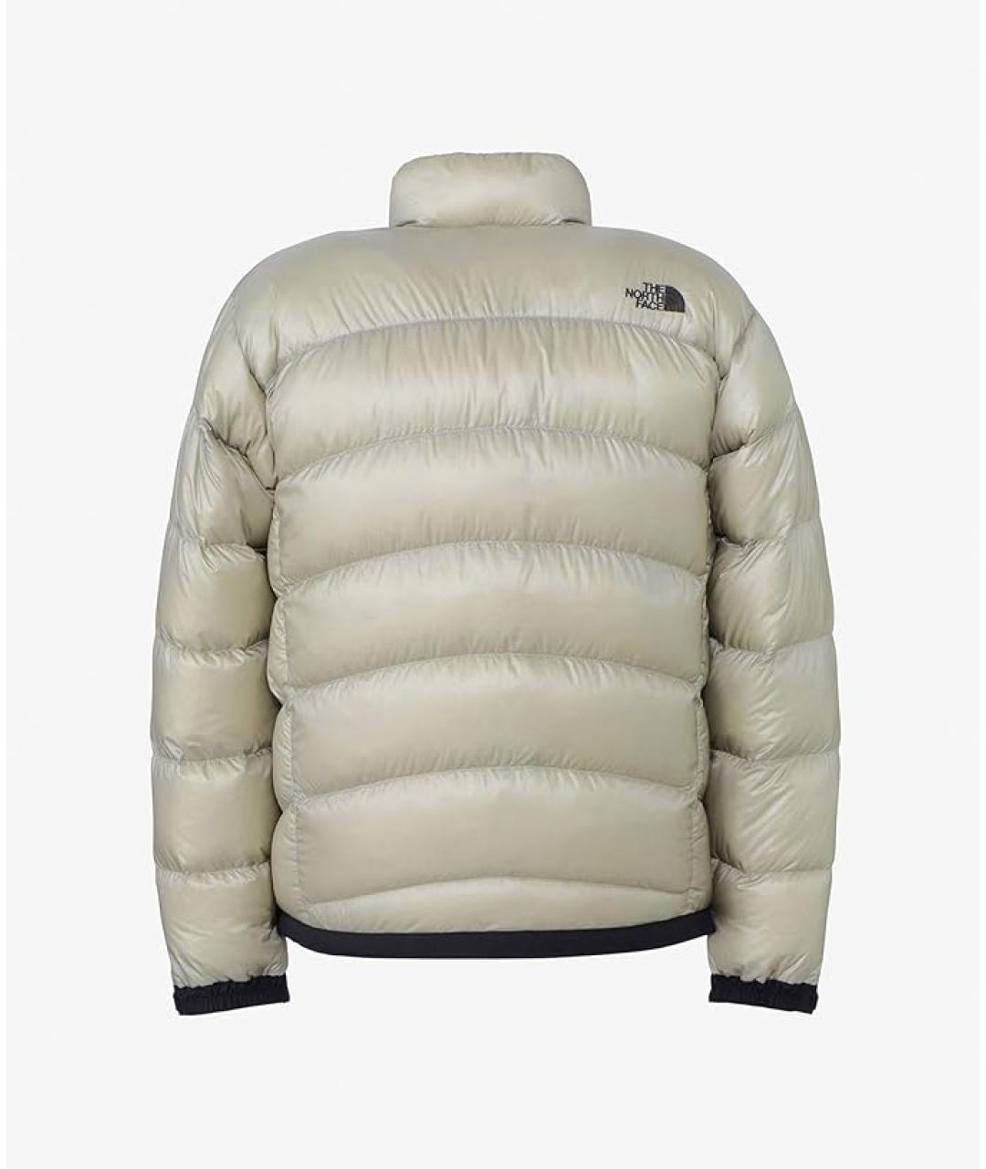 THE NORTH FACE Серый полиамидовый пуховик, фото 2