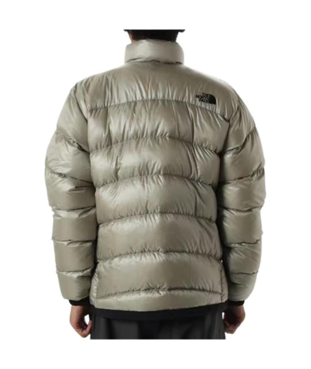 THE NORTH FACE Серый полиамидовый пуховик, фото 5