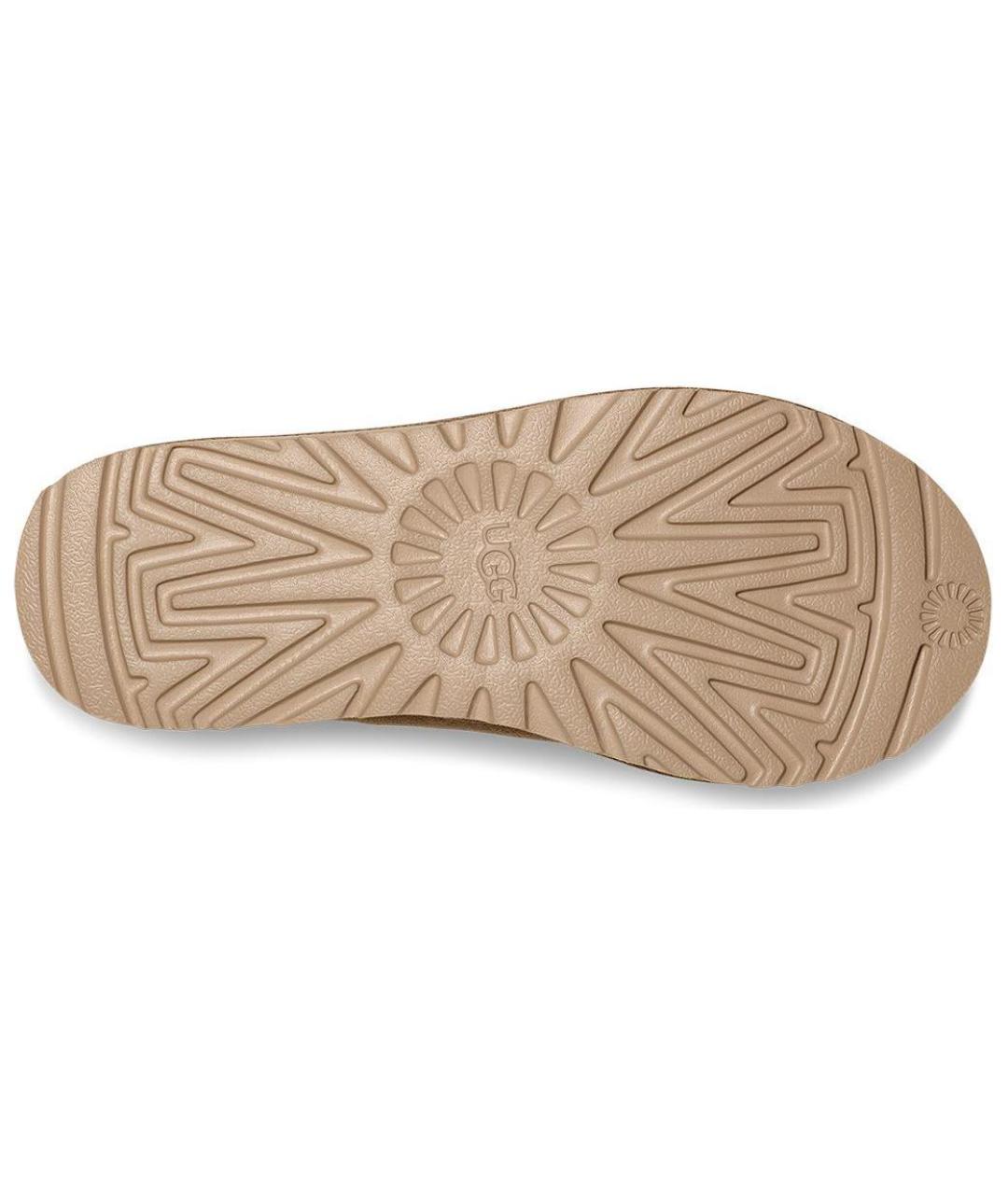 UGG AUSTRALIA Коричневые замшевые ботинки, фото 6