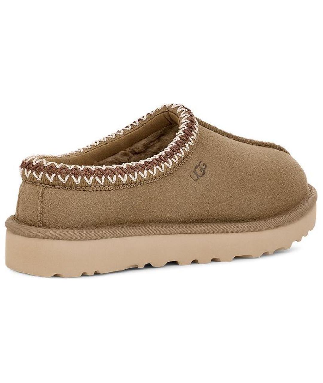 UGG AUSTRALIA Коричневые замшевые ботинки, фото 4