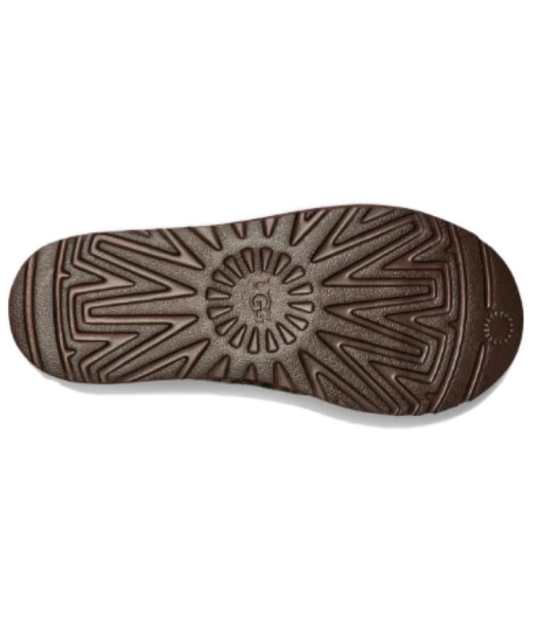 UGG AUSTRALIA Коричневые замшевые ботинки, фото 6