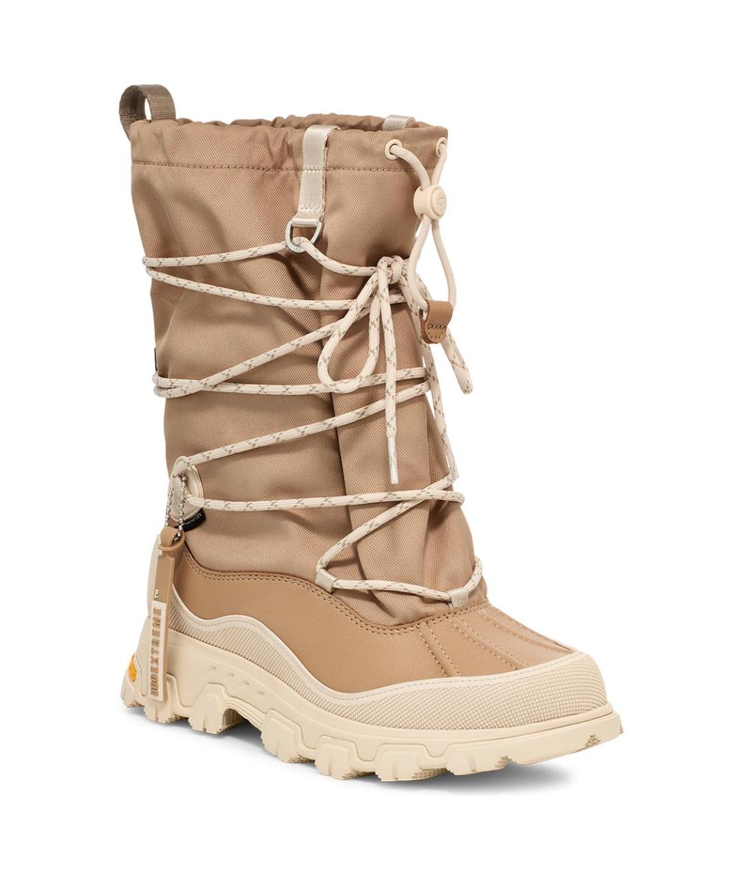 UGG AUSTRALIA Бежевые ботинки, фото 4