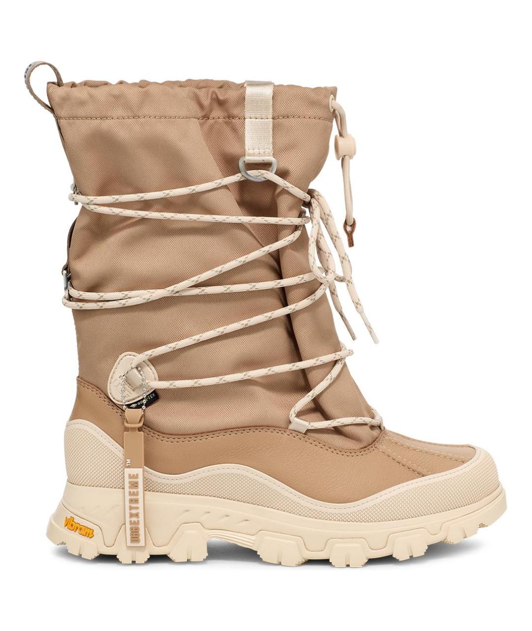 UGG AUSTRALIA Бежевые ботинки, фото 1