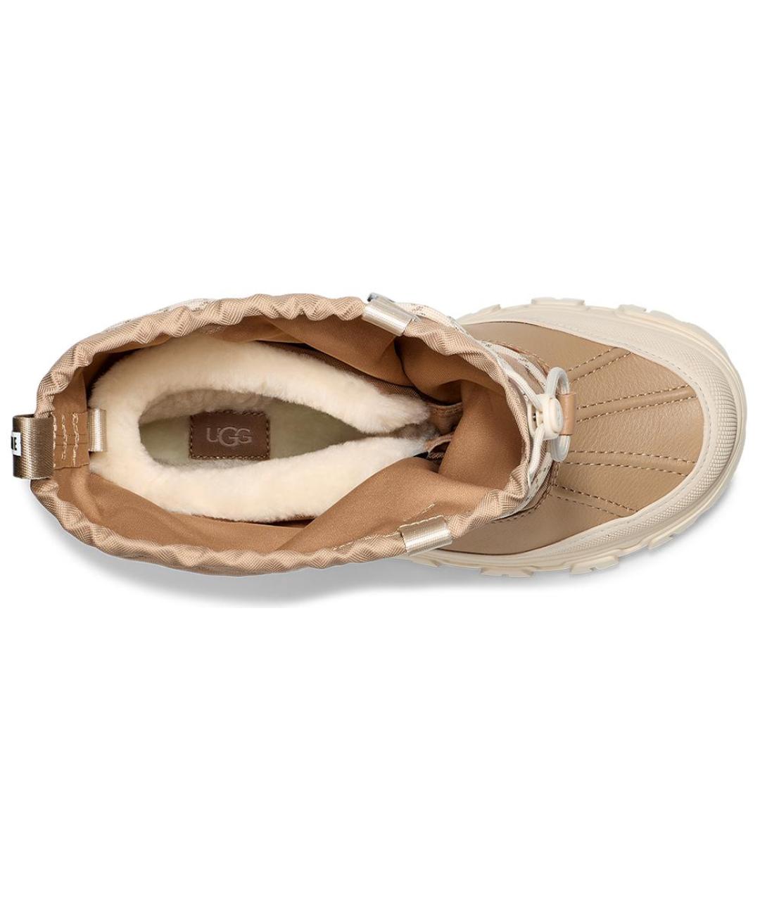 UGG AUSTRALIA Бежевые ботинки, фото 7