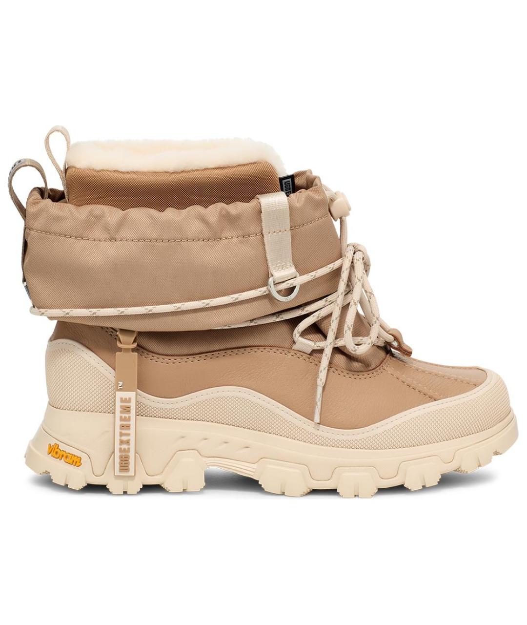 UGG AUSTRALIA Бежевые ботинки, фото 6