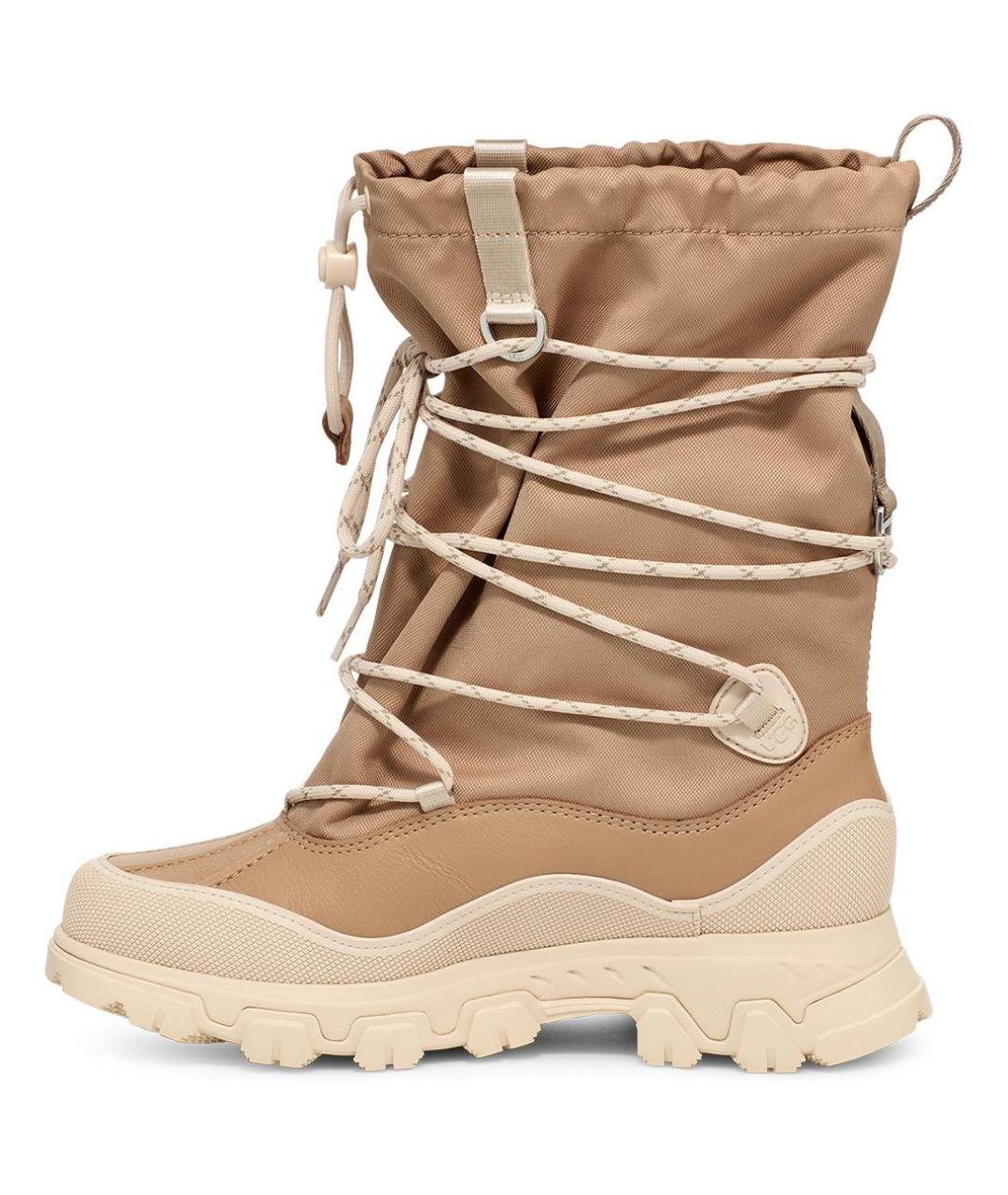 UGG AUSTRALIA Бежевые ботинки, фото 2