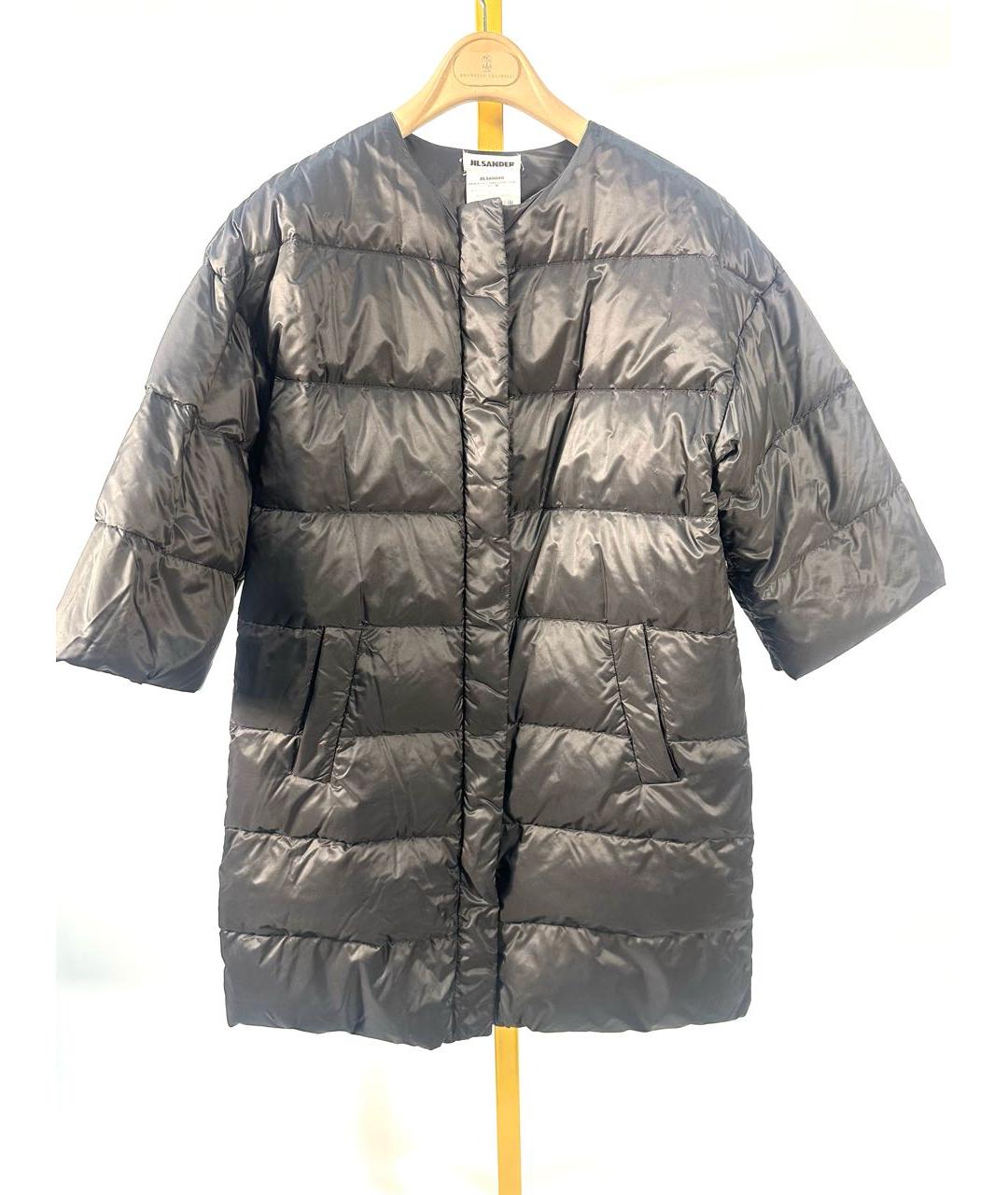 JIL SANDER Черная полиэстеровая куртка, фото 8