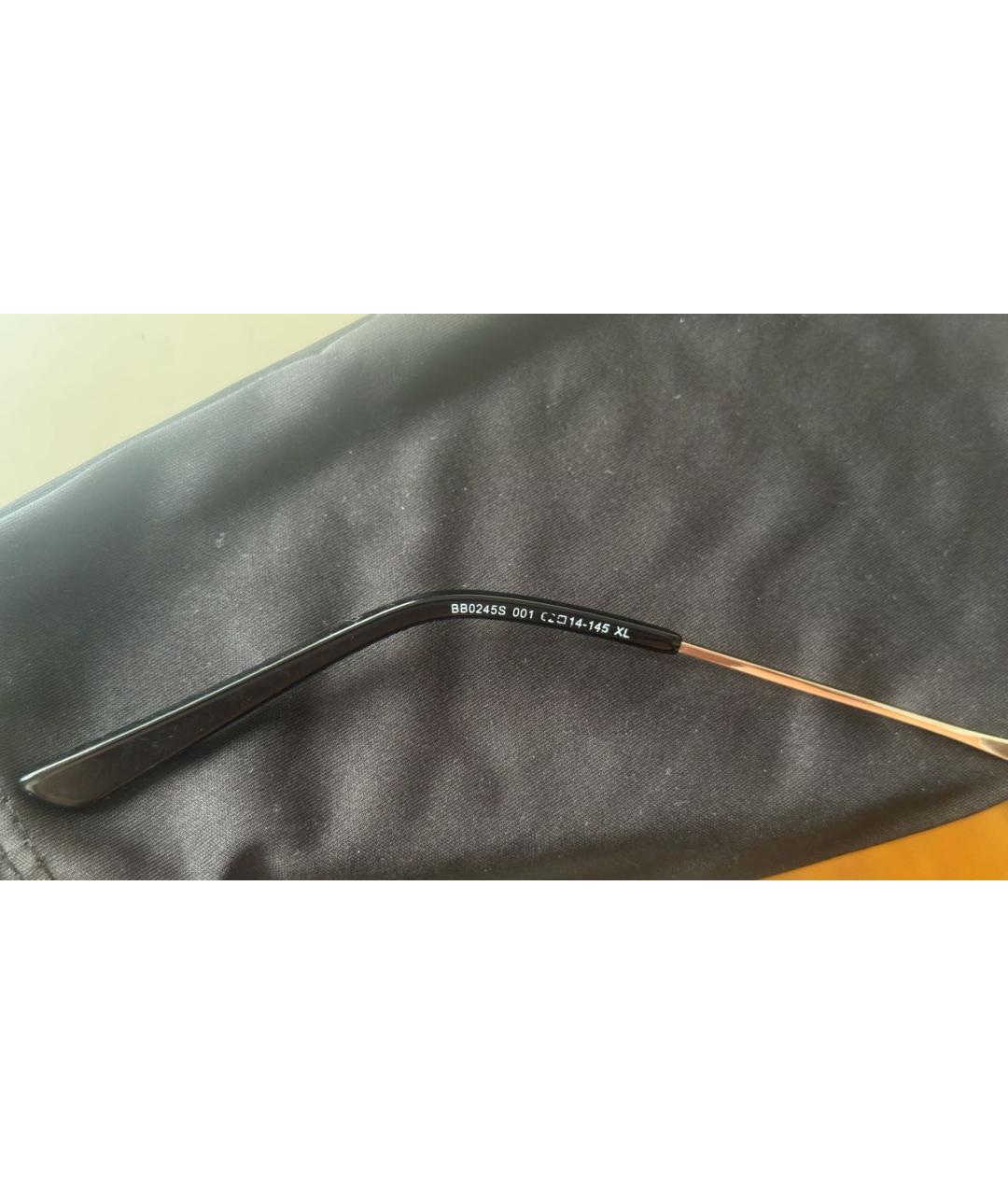 BALENCIAGA Серые металлические солнцезащитные очки, фото 3