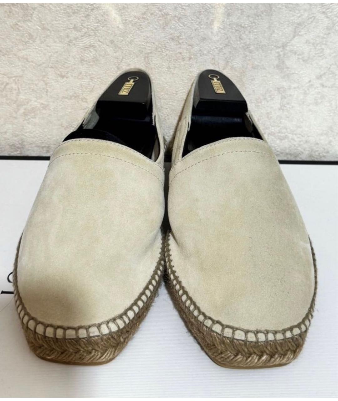 TOM FORD Бежевые замшевые эспадрильи, фото 2