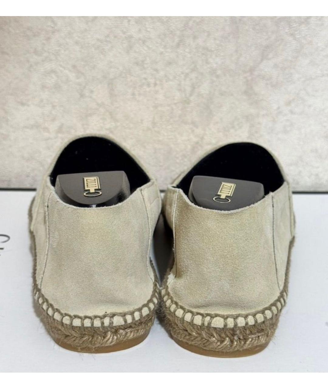 TOM FORD Бежевые замшевые эспадрильи, фото 4