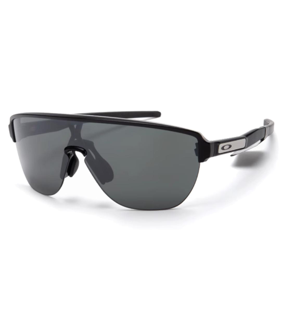 OAKLEY Черные пластиковые солнцезащитные очки, фото 1
