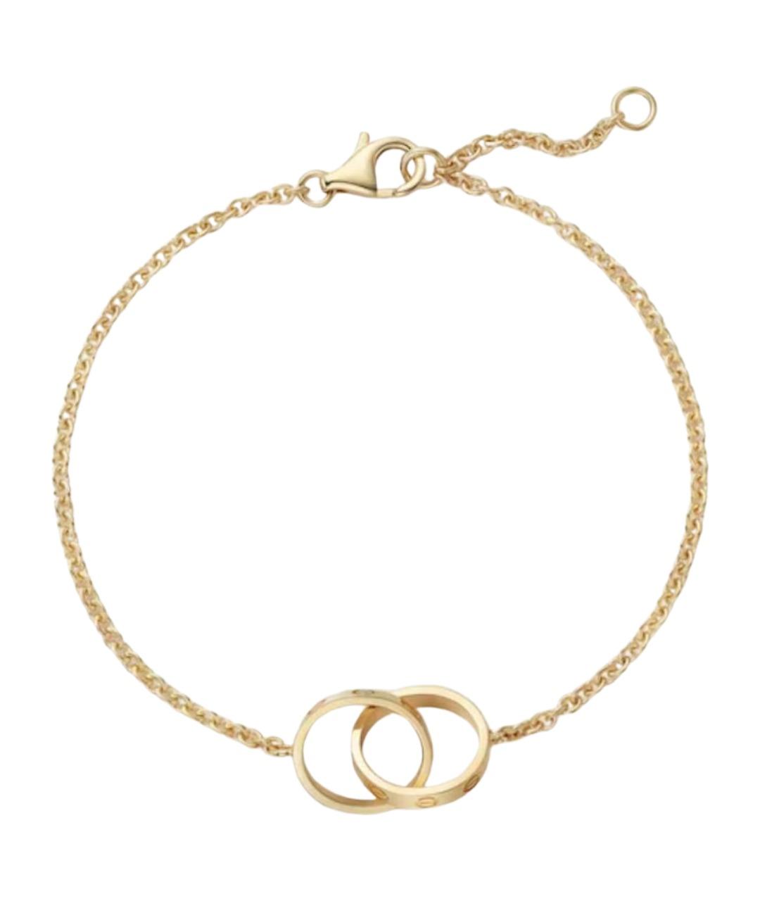 CARTIER Золотой браслет из желтого золота, фото 1