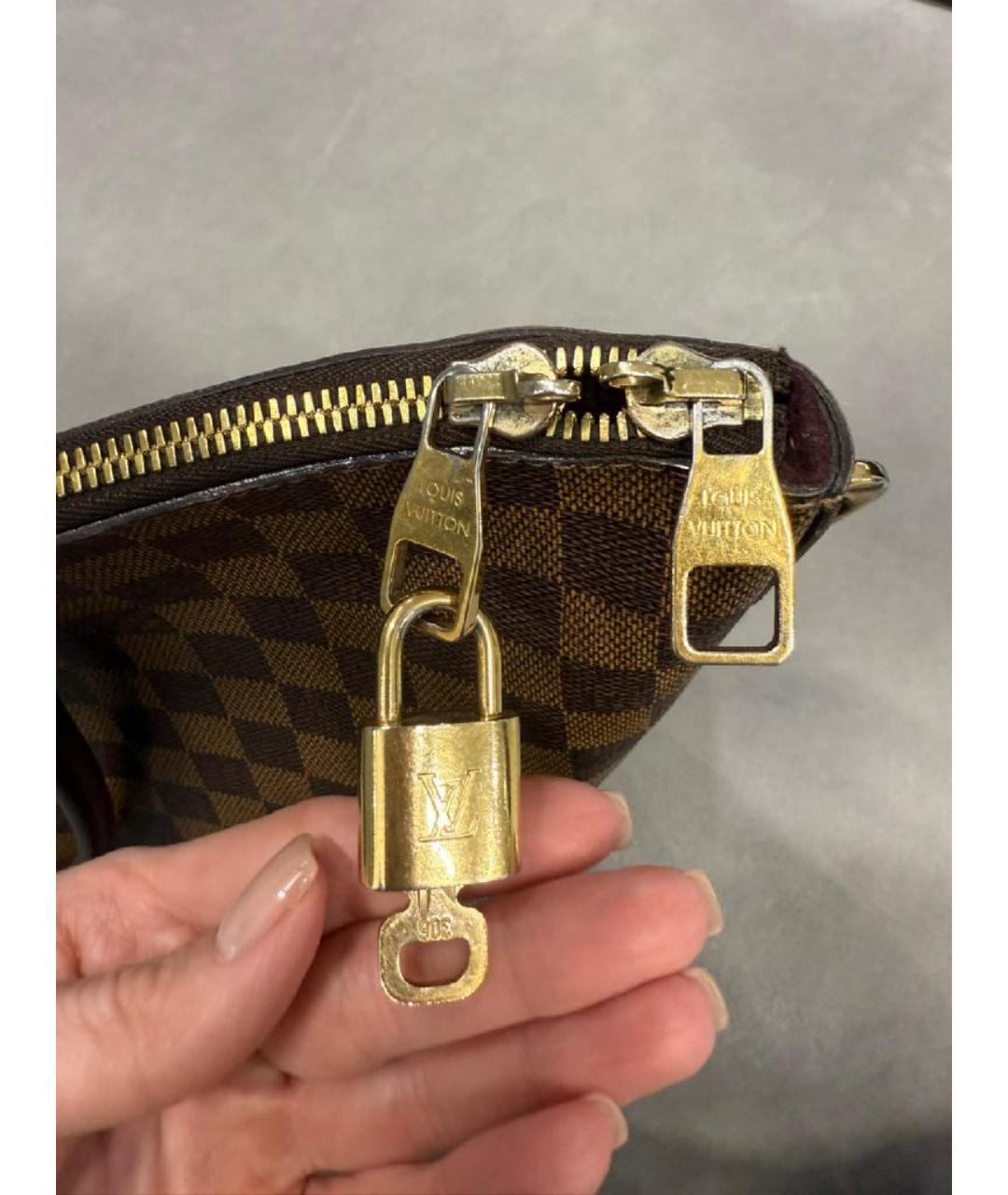 LOUIS VUITTON Коричневая сумка тоут, фото 5