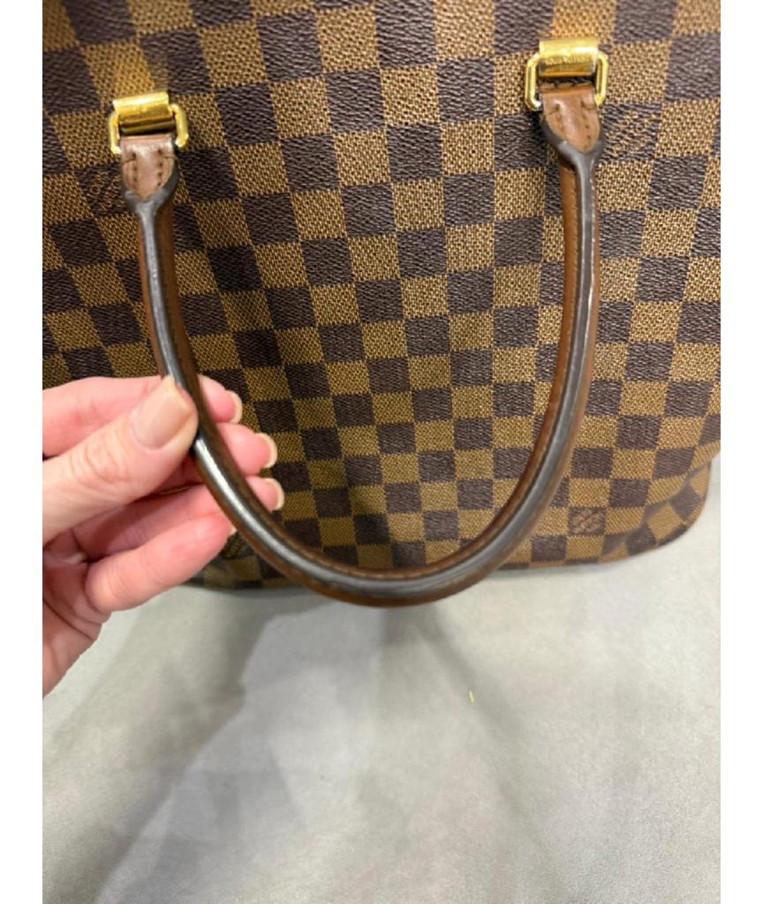 LOUIS VUITTON Коричневая сумка тоут, фото 4