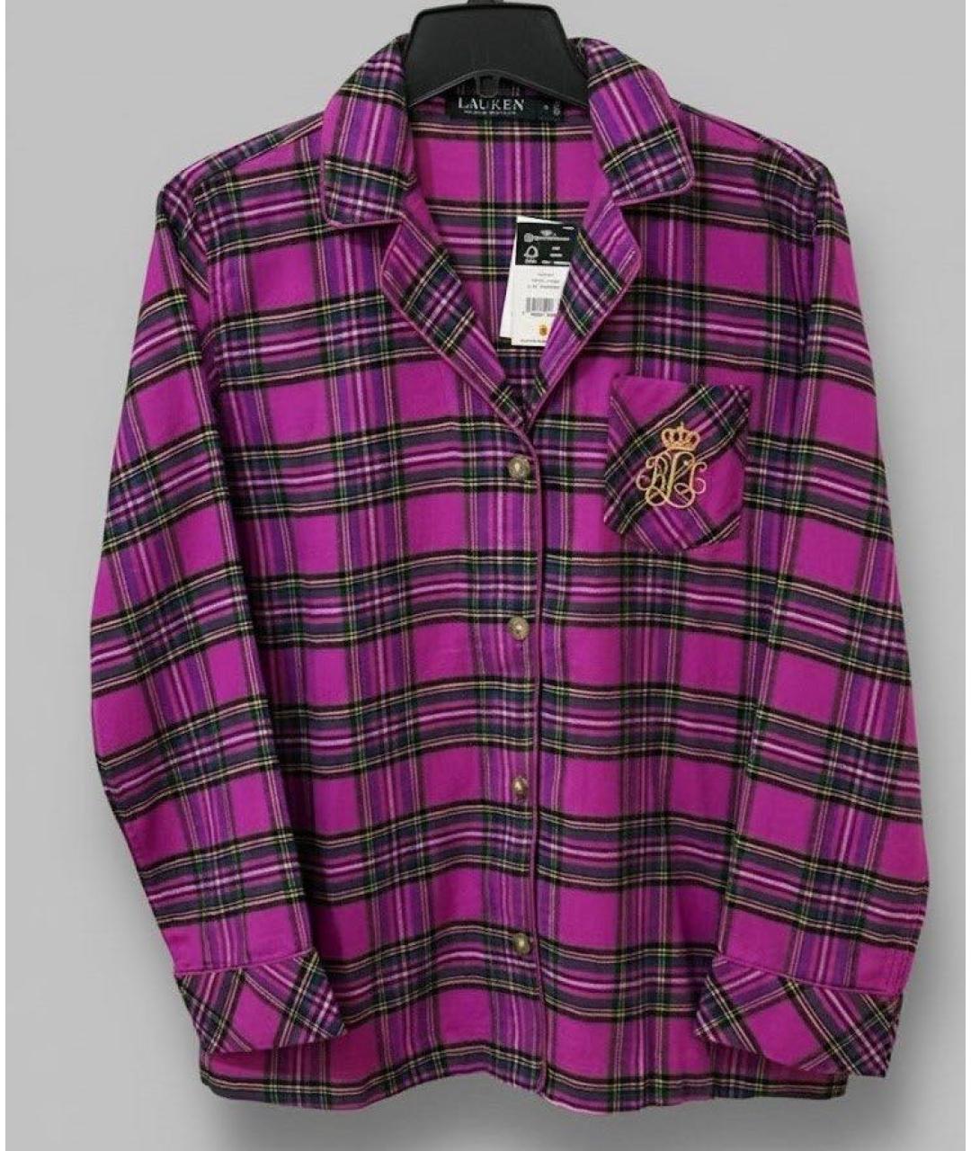 RALPH LAUREN Мульти вискозная пижама, фото 9