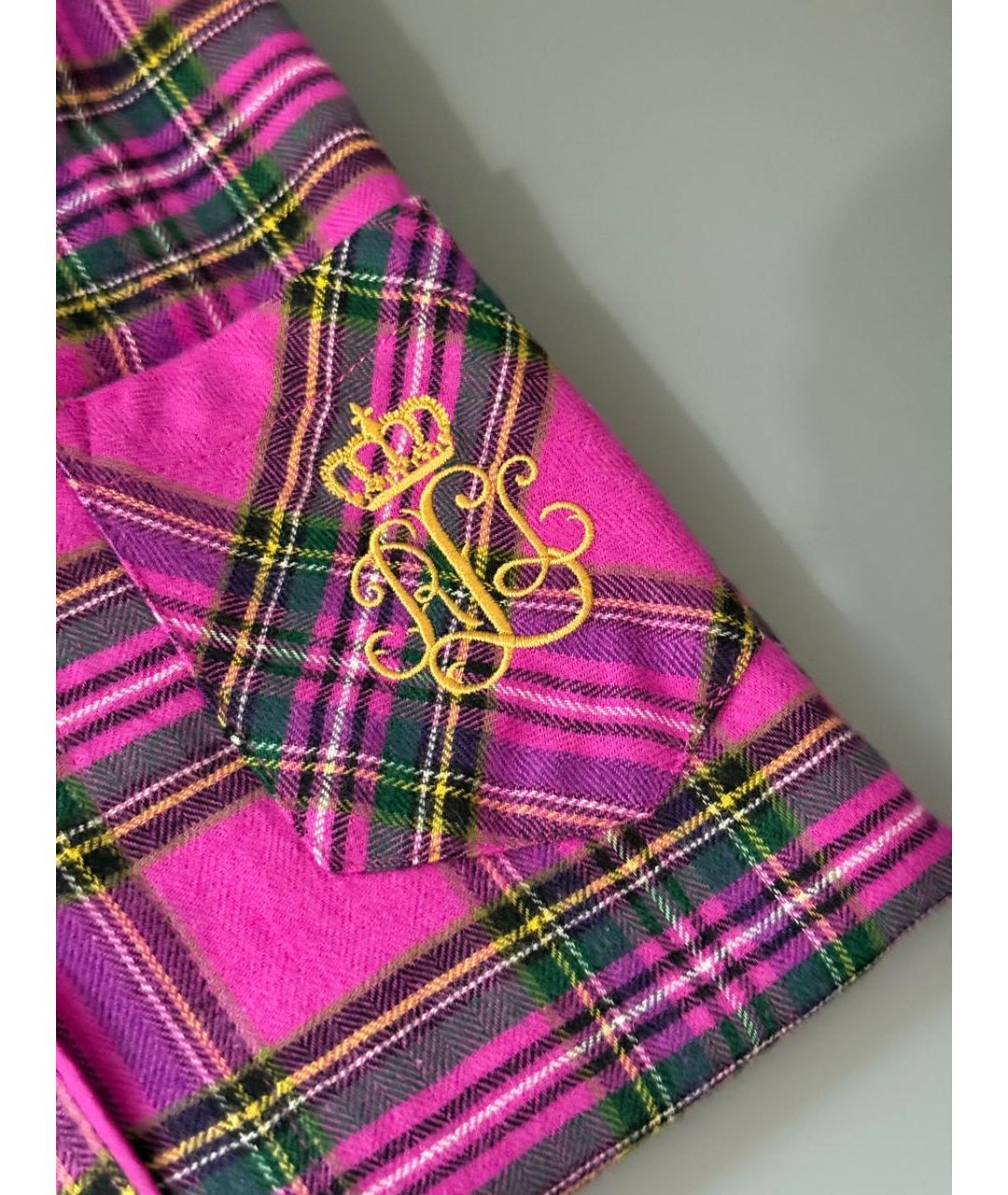 RALPH LAUREN Мульти вискозная пижама, фото 7