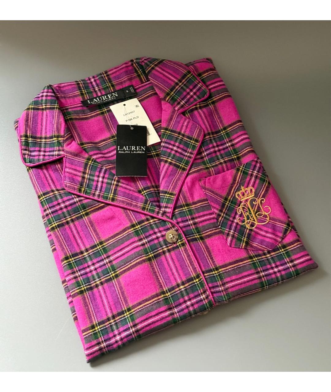 RALPH LAUREN Мульти вискозная пижама, фото 8