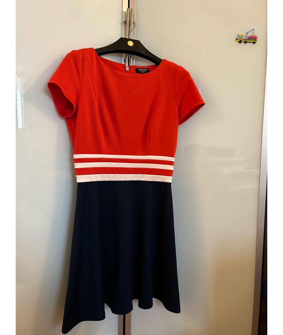 JUICY COUTURE Мульти полиэстеровое повседневное платье, фото 9