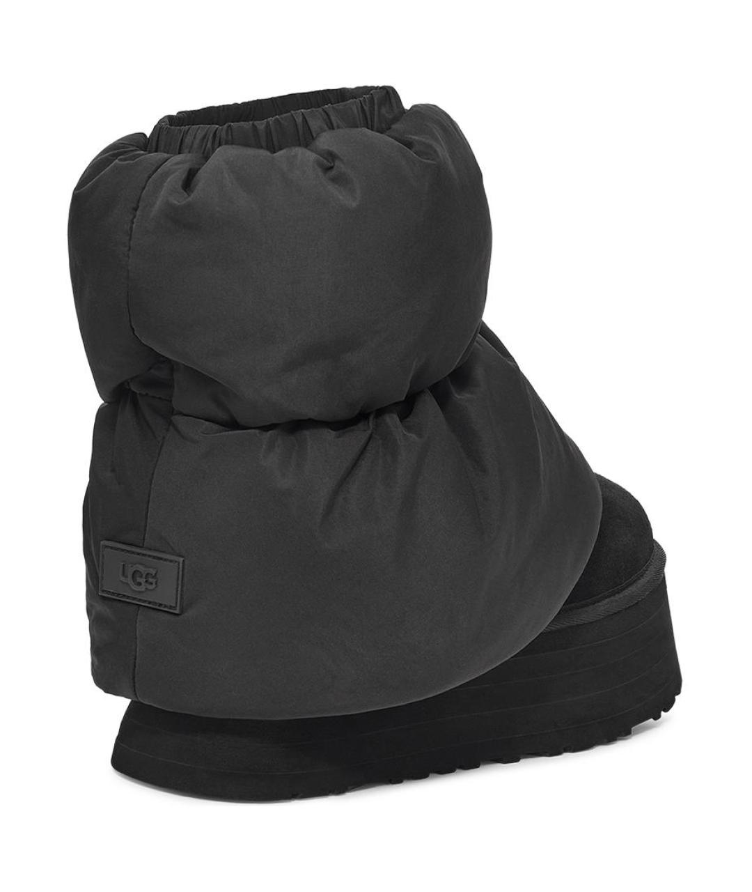 UGG AUSTRALIA Черные замшевые ботинки, фото 4